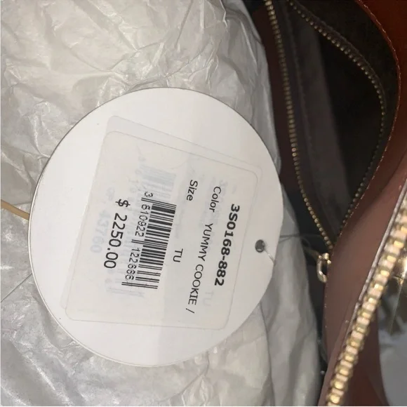 💐Chloe Baylee two tone calfskin bag “ Yummy Cookie” - Picture 15 of 15